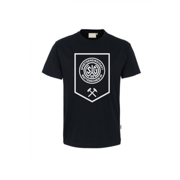 T-Shirt Bergbau Herren schwarz