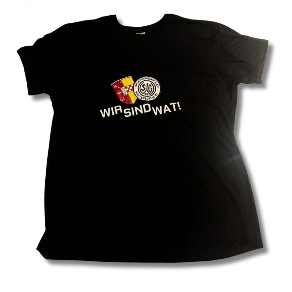 T-Shirt- Wir sind Wat - Schwarz