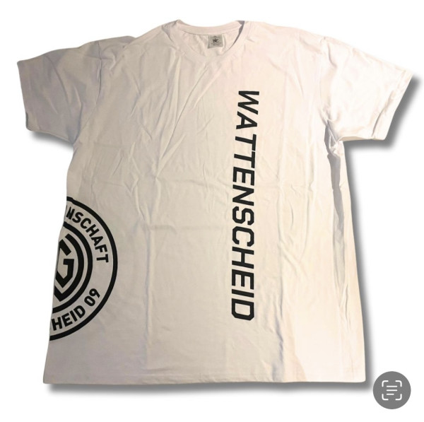 T-Shirt - Wattenscheid - Logo - Weiss