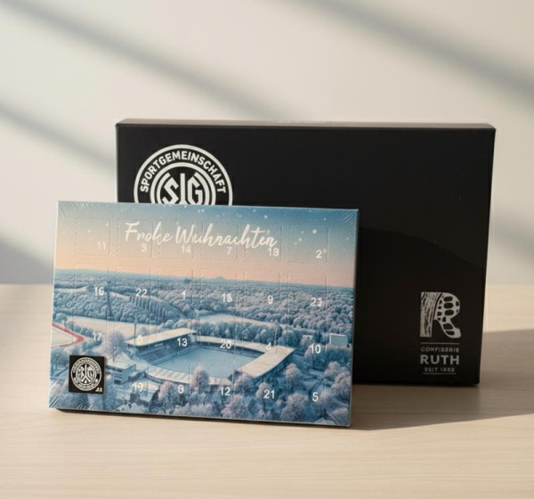 SGW Adventskalender mit feinster Ruth Schokolade