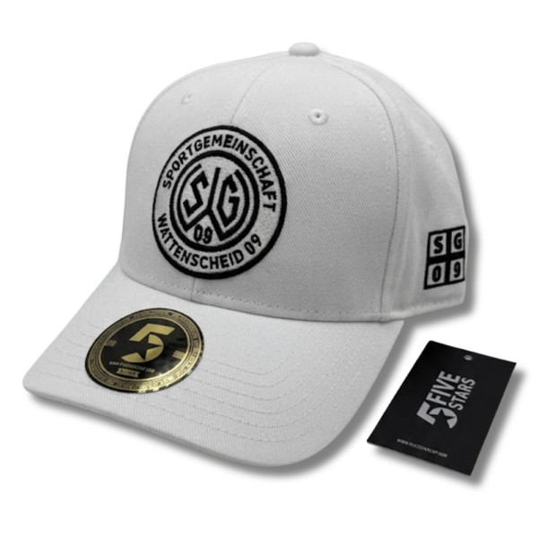 5 Stars Curve Cap weiß